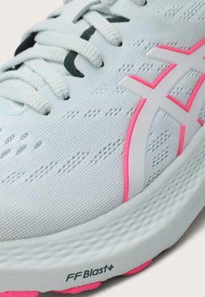 Tenis Running Blanco-Fucsia-Verde asics GT-2000 12