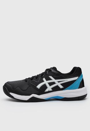 Tenis para Tennis Negro-Azul-Blanco asics Gel-Dedicate 7