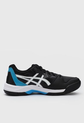 Tenis para Tennis Negro-Azul-Blanco asics Gel-Dedicate 7