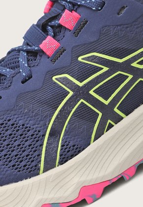 Trail Running Azul Índigo-Amarillo-Fucsia asics Trabuco Terra 2