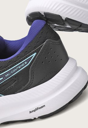 Tenis Running Negro-Aguamarina asics Gel-Contend 8