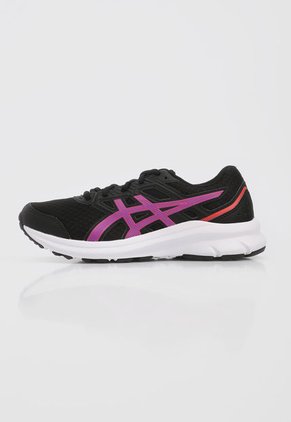 Tenis Running Negro-Blanco-Violeta asics Jolt 3
