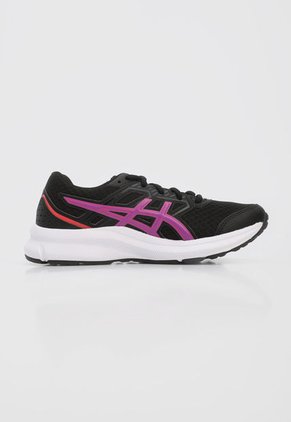 Tenis Running Negro-Blanco-Violeta asics Jolt 3