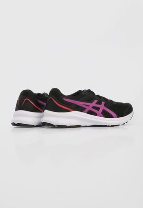 Tenis Running Negro-Blanco-Violeta asics Jolt 3