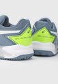 Tenis para Tennis Gris-Blanco-Amarillo Neón asics Gel-Challenger 13 Clay de Asics