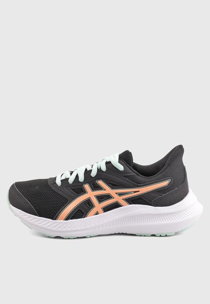 Tenis Running Negro-Naranja-Menta asics Jolt 4