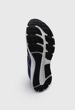 Tenis Running Azul Índigo-Celeste-Naranja asics Gel-Contend 8