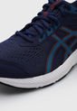 Tenis Running Azul Índigo-Celeste-Naranja asics Gel-Contend 8 de Asics