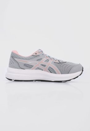 Tenis Running Gris-Palo Rosa asics Gel Contend 8