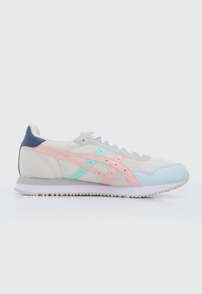 Tenis Lifestyle Beige-Rosa-Verde Menta asics Tiger Runner