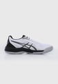 Tenis Volleyball Blanco-Negro-Gris asics Upcourt 5 de Asics