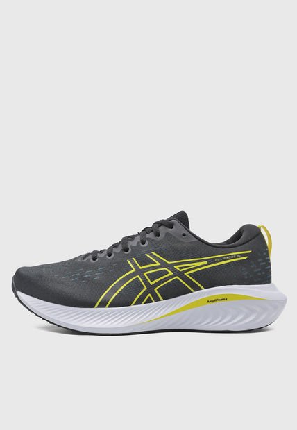 Tenis Running Negro-Amarillo-Blanco asics Gel-Excite 10