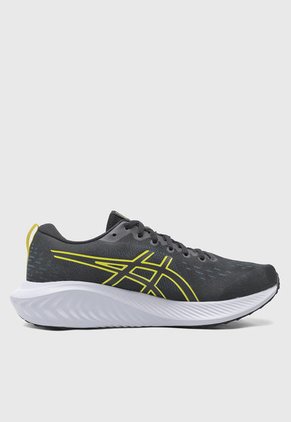 Tenis Running Negro-Amarillo-Blanco asics Gel-Excite 10