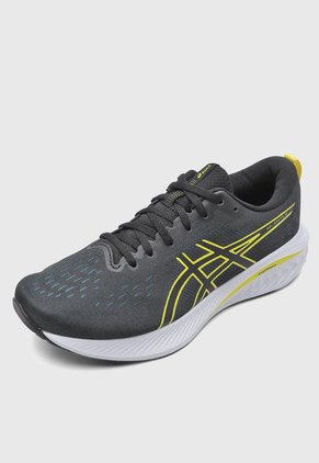 Tenis Running Negro-Amarillo-Blanco asics Gel-Excite 10