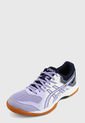 Tenis  Volleyball Lila-Blanco-Azul asics Gel-Rocket 9 de Asics