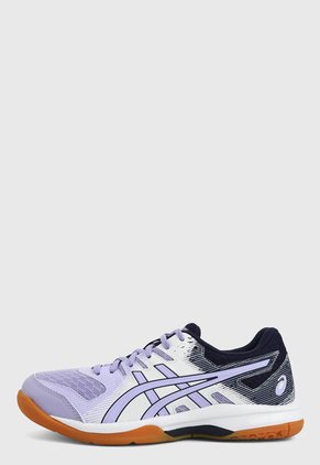 Tenis  Volleyball Lila-Blanco-Azul asics Gel-Rocket 9