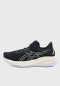 Tenis Running Negro-Marfil-Celeste asics GEL-Cumulus 26 de Asics