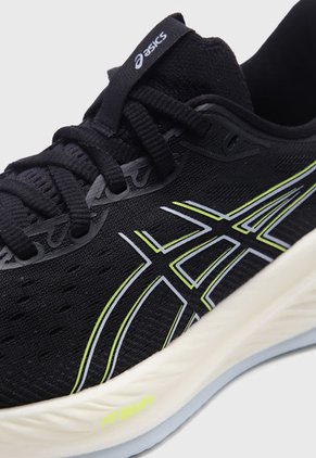 Tenis Running Negro-Marfil-Celeste asics GEL-Cumulus 26