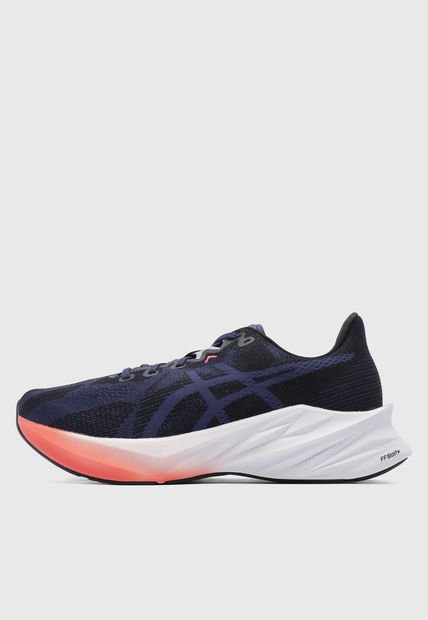 Tenis Running Negro-Blanco-Azul Navy asics Dynablast 5