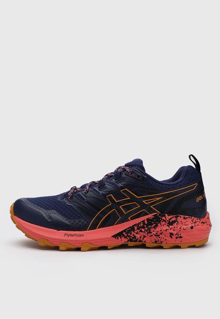 Trail Running Azul Índigo-Coral-Ocre asics Gel-Trabuco Terra
