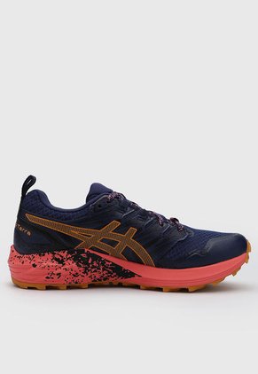Trail Running Azul Índigo-Coral-Ocre asics Gel-Trabuco Terra