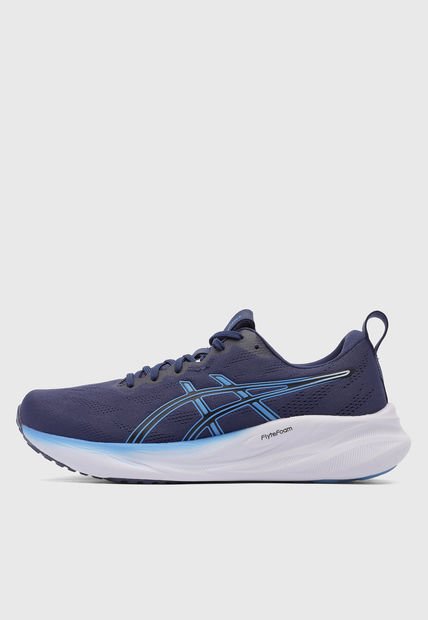 Tenis Running Azul Oscuro-Blanco-Azul Cyan asics Gel-Pulse 16