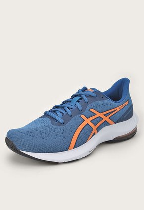 Tenis Running Azul-Naranja-Negro asics Gel-Pulse 14