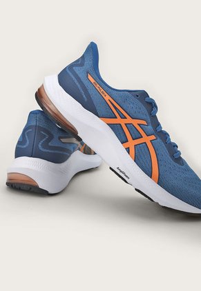 Tenis Running Azul-Naranja-Negro asics Gel-Pulse 14