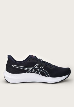 Tenis Running Azul Navy-Blanco-Rojo asics Gel-Pulse 14