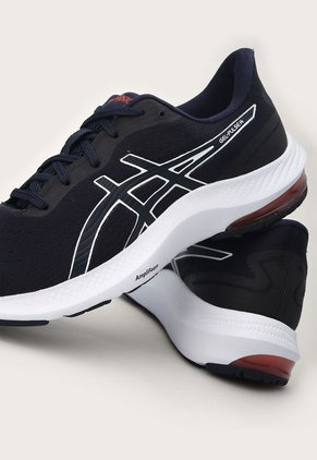 Tenis Running Azul Navy-Blanco-Rojo asics Gel-Pulse 14
