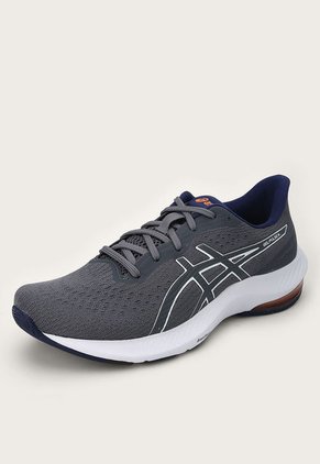 Tenis Running Gris-Naranja-Azul asics Gel-Pulse 14