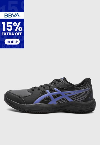 Tenis asics Court Slide 4 Clay Negro