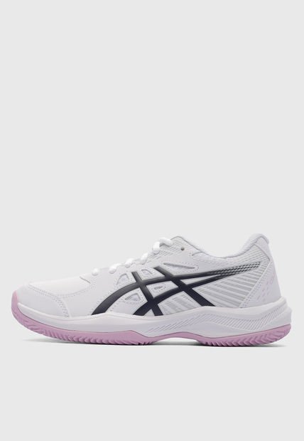 Tenis para Tennis Blanco-Navy-Rosa asics Court Slide 4 Clay