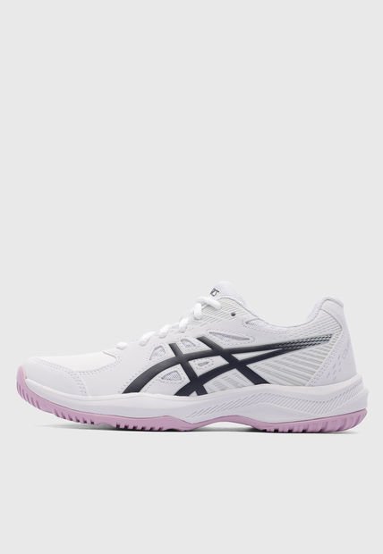 Tenis para Tennis Blanco-Navy-Rosa asics Court Slide 4