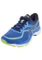 Running Azul-Verde Asics Gel -Cumulus 19 de Asics