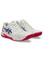 Tenis Asics Gel-Dedicate 8 Cps Mujer-Blanco/Fucsia de Asics