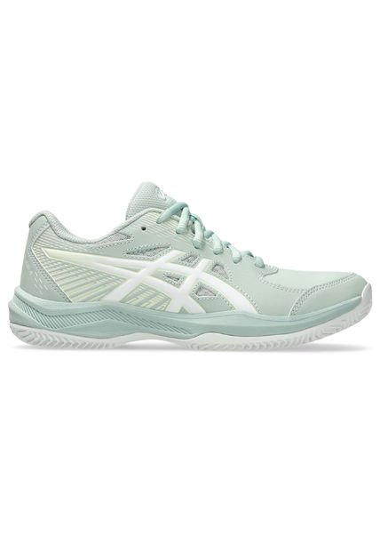 Tenis Asics Court Slide 4 Clay/Oc Cps Mujer-Verde/Blanco
