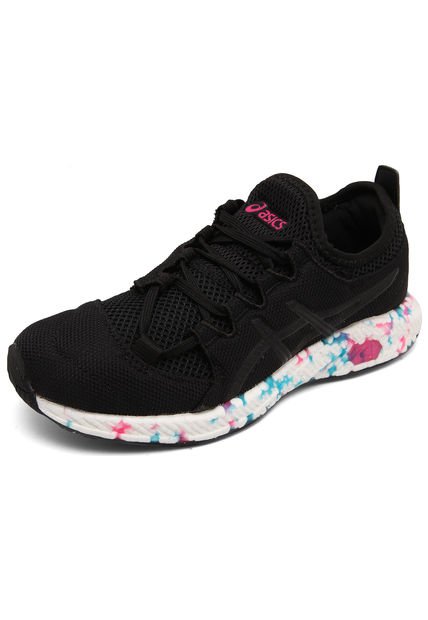 Tenis Running Negro-Blanco asics Hyper gEL - sai