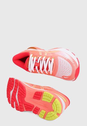 Tenis Running Blanco-Coral asics Nimbus 21