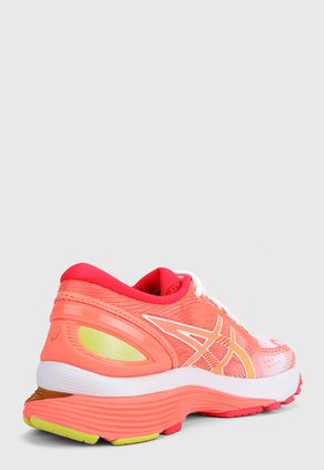 Tenis Running Blanco-Coral asics Nimbus 21