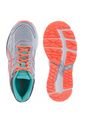 Running Gris-Plateado-Verde Menta-Naranja Neón asics Gel-Fortitude 7 (D) de Asics