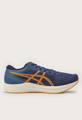 Tenis Running Azul-Mostaza-Marfil asics Hyper Speed 2