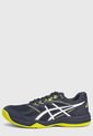 Tenis Volleyball Azul-Blanco-Verde asics Upcourt 4 de Asics