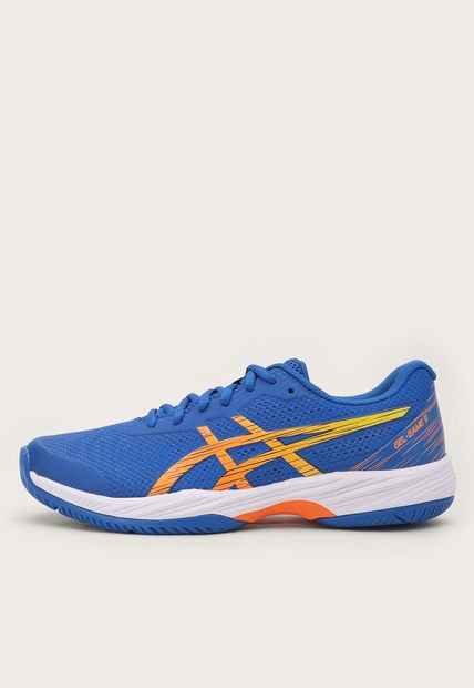 Tenis para Tennis Azul-Blanco-Naranja asics GEL-Game 9