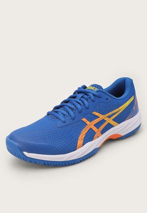 Tenis para Tennis Azul-Blanco-Naranja asics GEL-Game 9