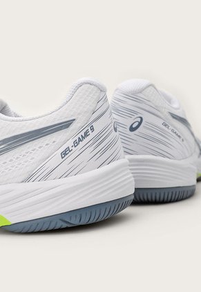 Tenis para Tennis Blanco-Azul Grisáceo asics GEL-Game 9