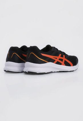 Tenis Running Negro-Naranja-Blanco asics Jolt 3