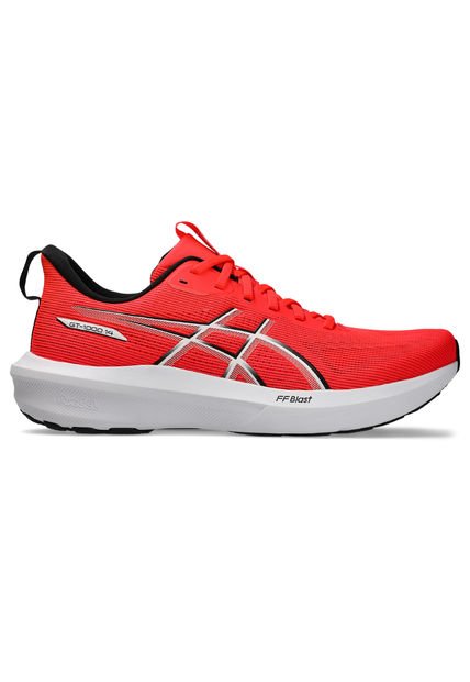 Tenis Asics Gt-1000 14 Running Hombre-Rojo/Blanco