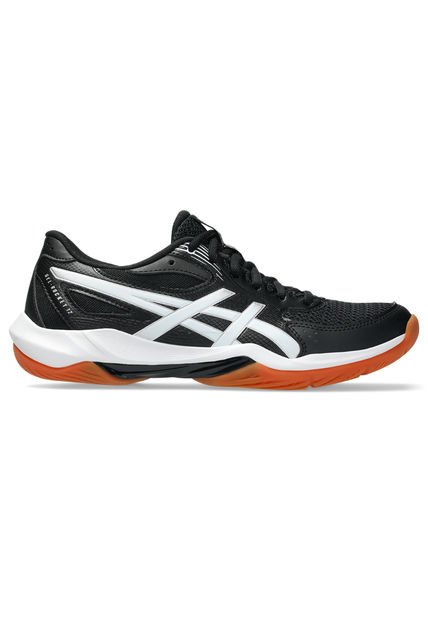 Tenis Asics Gel-Rocket 12 Cps Mujer-Negro/Blanco