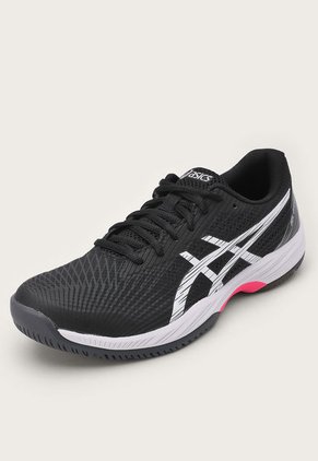 Tenis para Tennis Negro-Blanco-Magenta asics GEL-Game 9